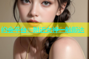 约会平台：附近女神一触即达