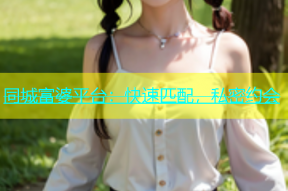 同城富婆平台：快速匹配，私密约会