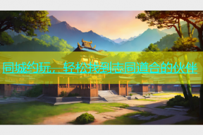 同城约玩，轻松找到志同道合的伙伴