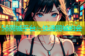 58同城平台：快速同城约会