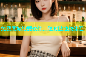 免费同城约爱软件，随时随地找伴侣