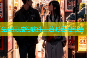 免费同城约软件，随时随地约会
