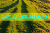 同城约见，快速找到附近好友