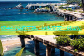 快手同城约主播，视频交友一触即发