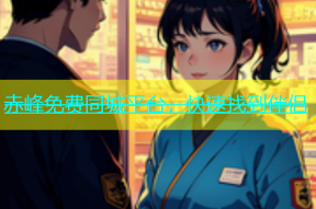 赤峰免费同城平台，快速找到伴侣
