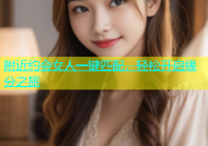 附近约会女人一键匹配，轻松开启缘分之旅