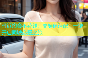 附近约会不花钱：高颜值速配，一键开启同城恋爱之旅