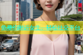 免费约附近女生，轻松社交平台