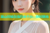 眉山同城在线约会平台，随时随地