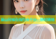 眉山同城在线约会平台，随时随地
