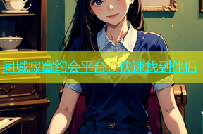 同城寂寞约会平台，快速找到伴侣