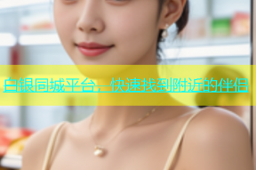 白银同城平台，快速找到附近的伴侣