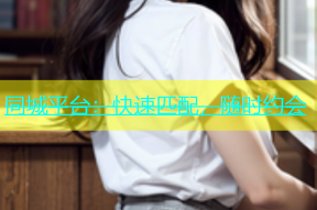 同城平台：快速匹配，随时约会
