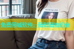免费同城软件，随时随地约会