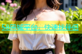 58同城平台，快速找伴侣