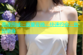 高淳同城：寂寞夜晚，快速约会，告别单身