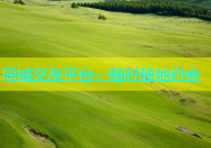 同城交友平台，随时随地约会