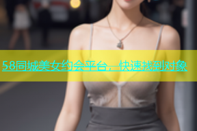 58同城美女约会平台，快速找到对象