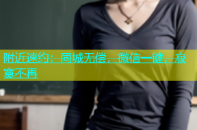 附近速约：同城无偿，微信一键，寂寞不再