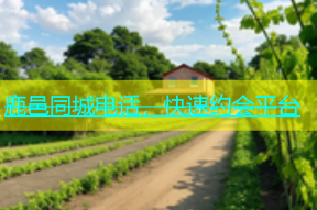 鹿邑同城电话，快速约会平台