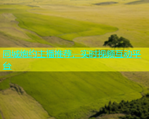 同城炮约主播推荐，实时视频互动平台  第1张