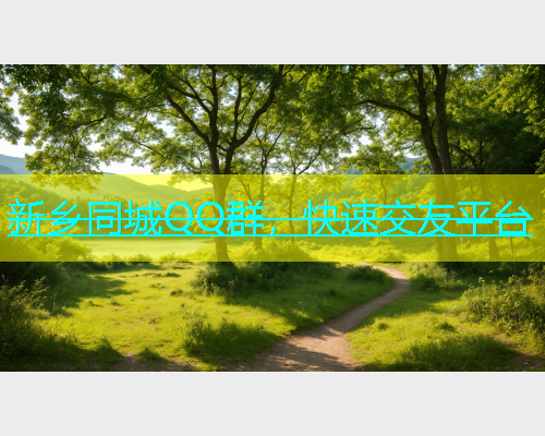 新乡同城QQ群，快速交友平台  第1张