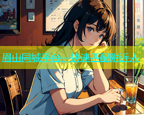 眉山同城平台，快速匹配附近人  第1张